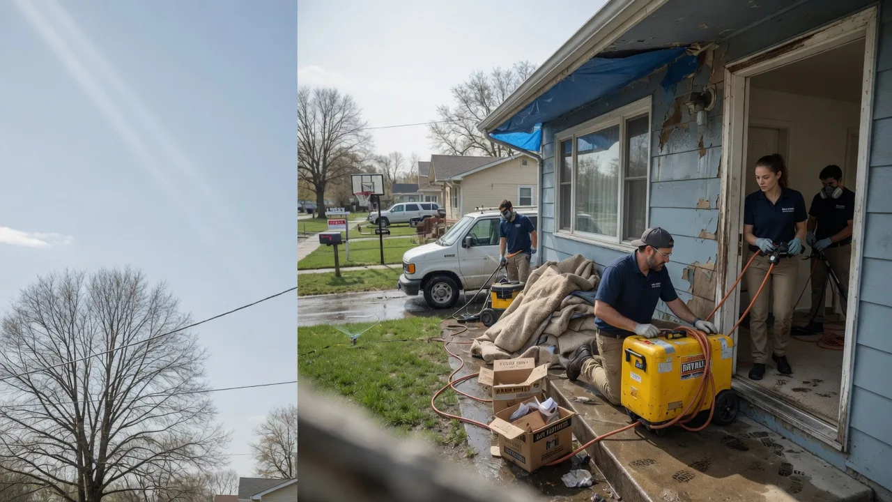 Basement Flood Cleanup in Northampton, PA near me
